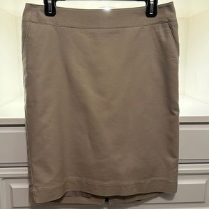 Merona khaki pencil skirt